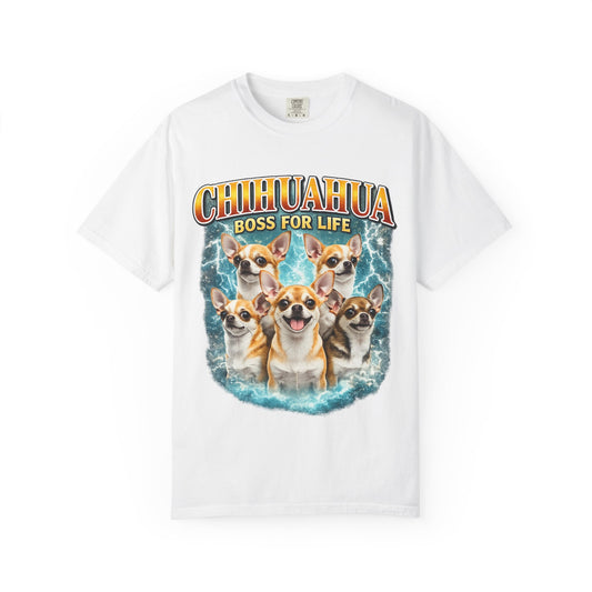 Chihuahua “Boss for Life” Graphic T-Shirt