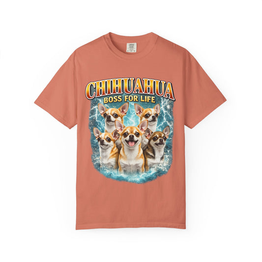 Chihuahua “Boss for Life” Graphic T-Shirt